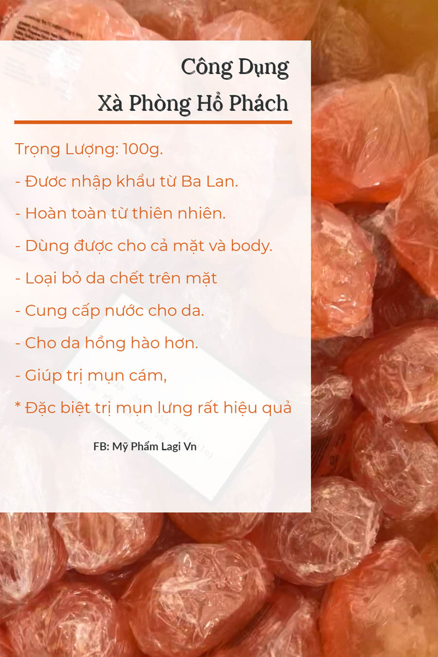 Công Dụng Xà Phòng Hổ Phách Baltic Amber