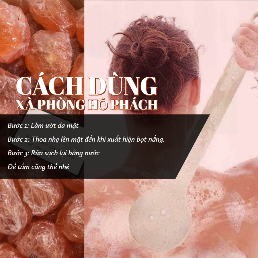 Cách Dùng Xà Phòng Hổ Phách Baltic Amber