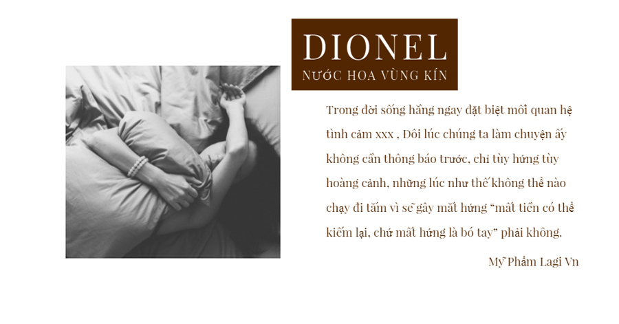 Có Nên Dùng Nước Hoa Dionel